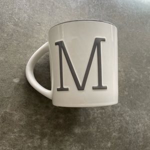 Spritz “M” Initial mug